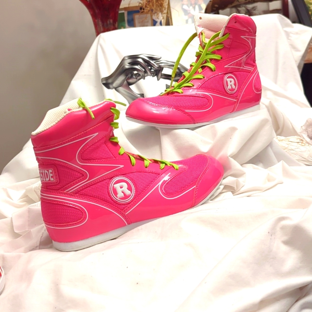 Hot PINK Barbie Core Ring Side boxing shoes